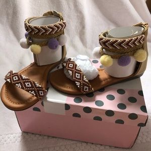 Cute girls summer sandals